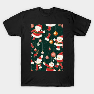 Christmas Seamless Pattern, Christmas Decorations #27 T-Shirt